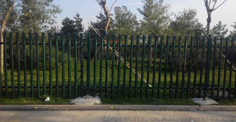 工廠直銷蘭州市公園鐵藝圍墻護欄 景區藝術圍墻柵欄